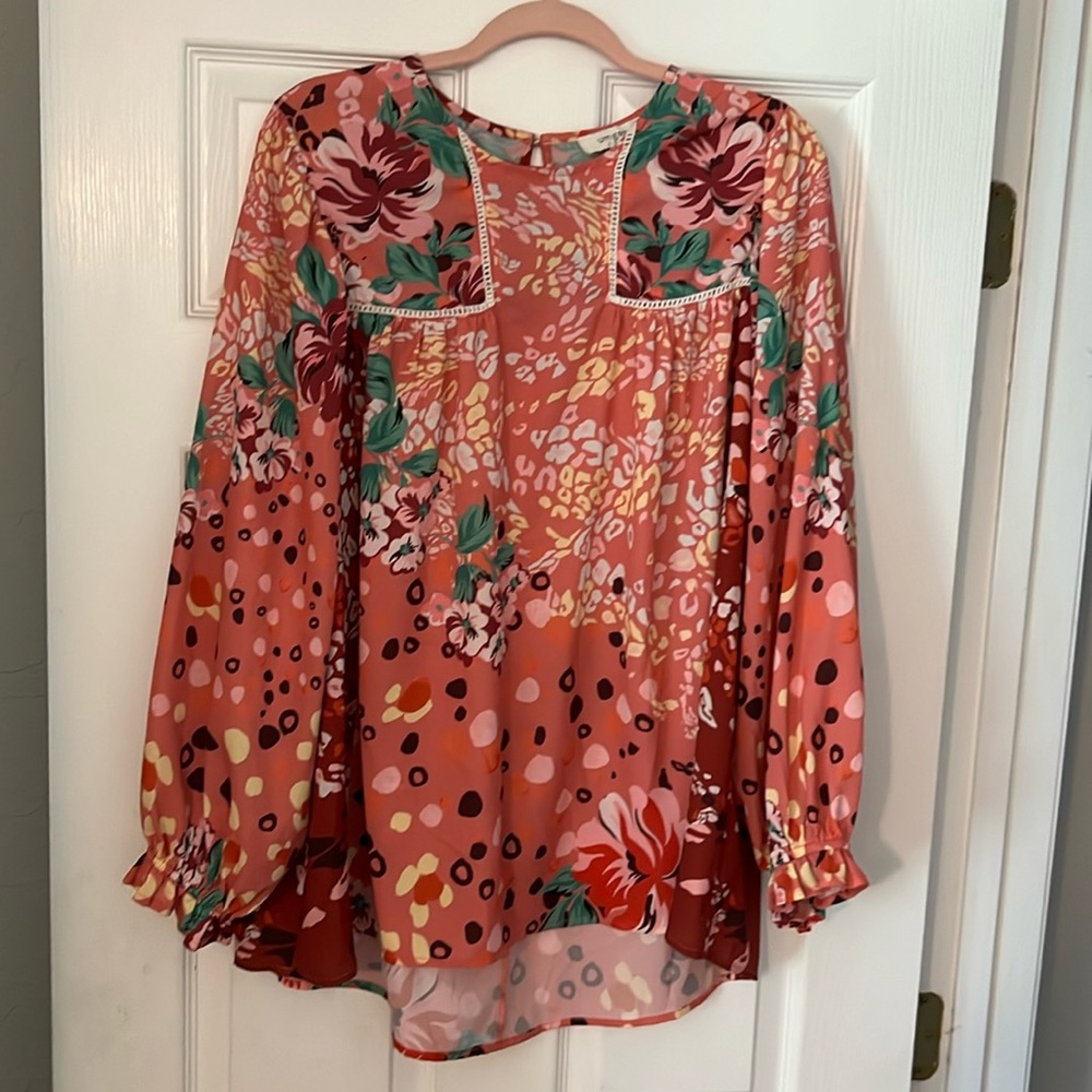 Custom Umgee Floral Blouse